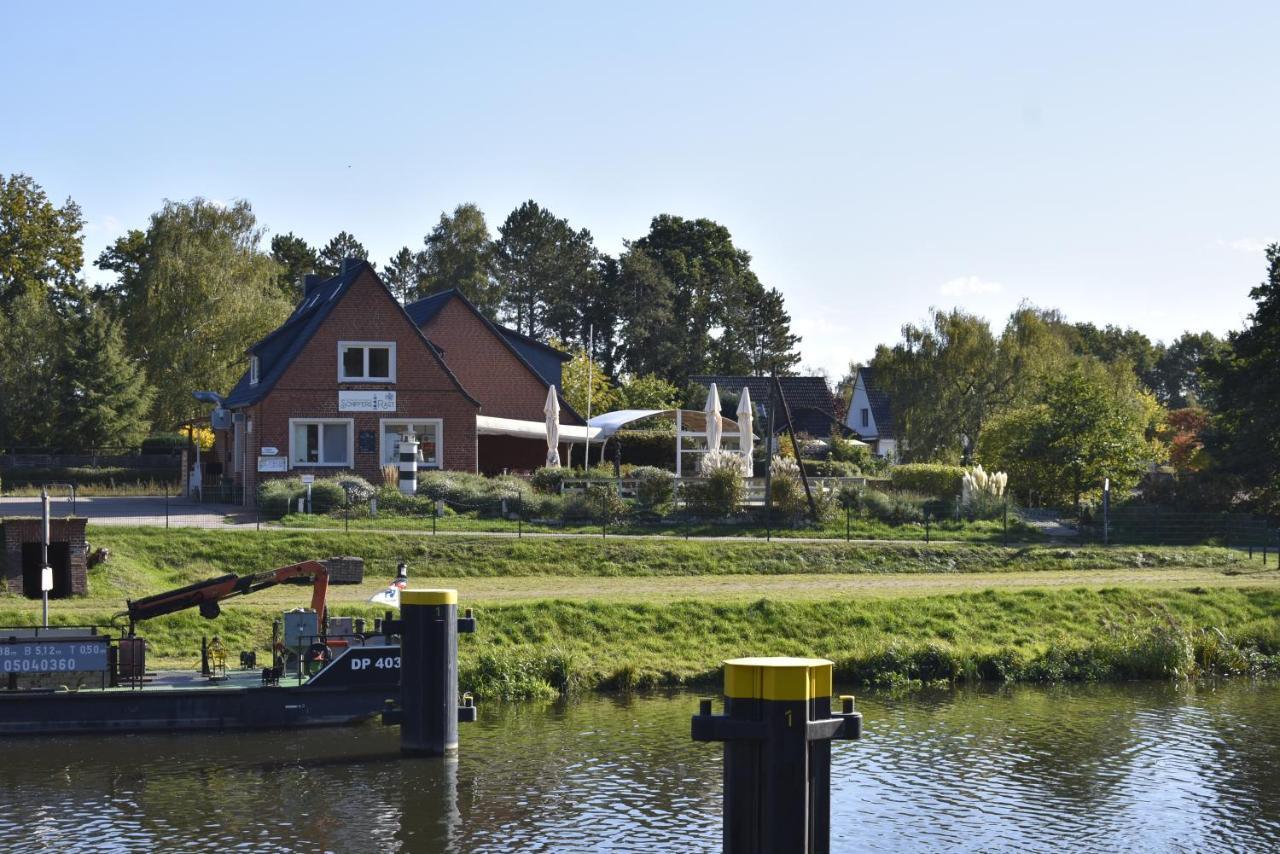 Pension Zur Schleuse Garni Am Elbe Luebeck - Kanal In Witzeeze Exterior photo